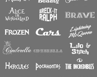51 fonts for wiy disney