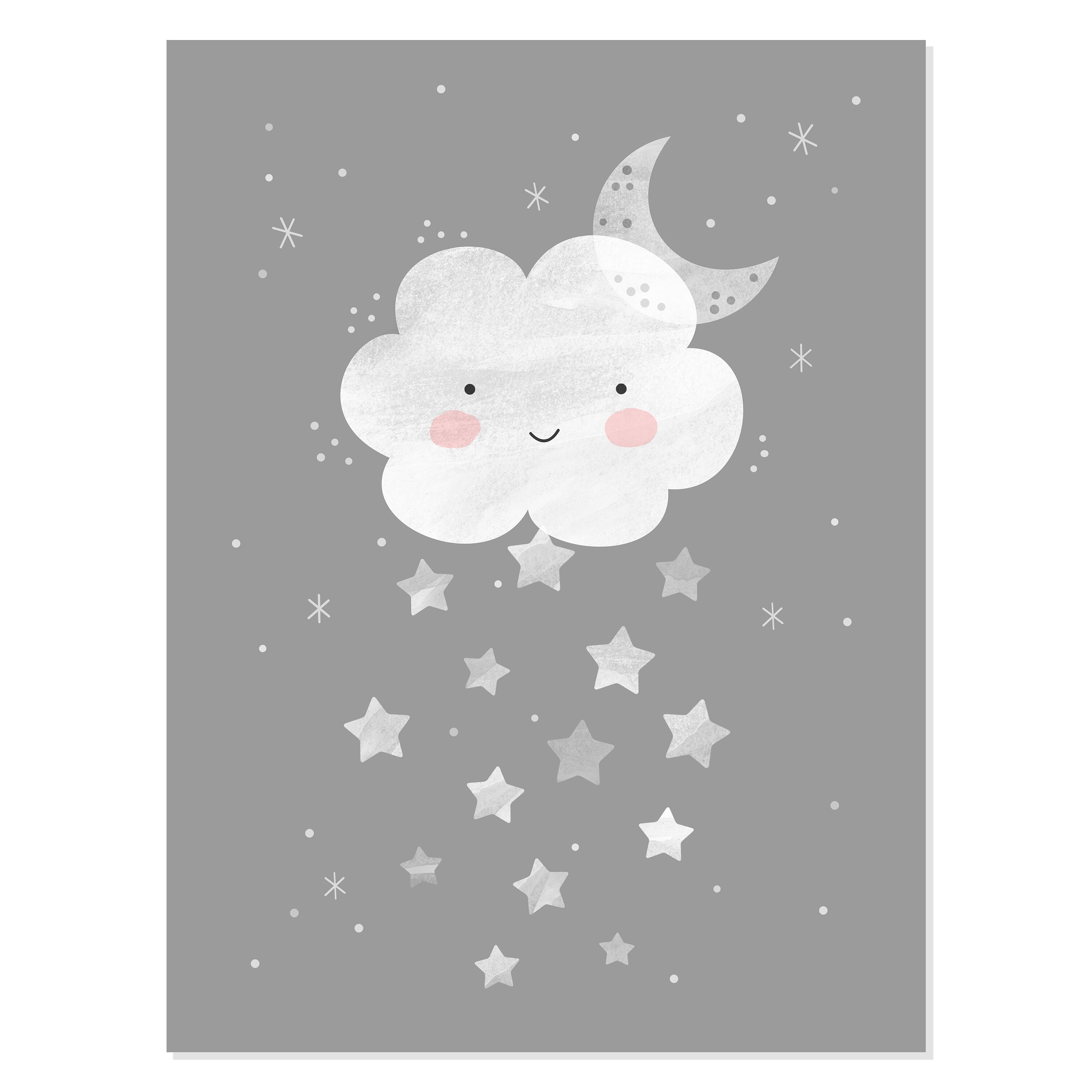 Moon and Stars Nursery Decor Moon Stars Nursery Celestial Etsy