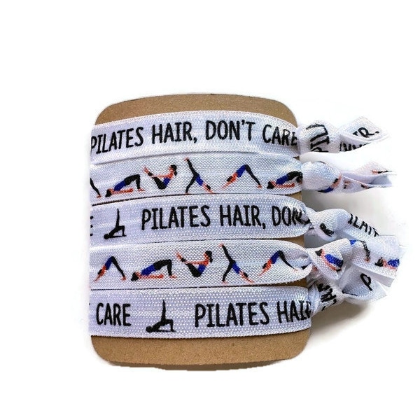 Conjunto de 5 peças - Pilates e Pessoas, pronto para presente, vem em embalagem de celofane, ótimo para presente de ioga, estúdio, equipe, equipamento, exercício