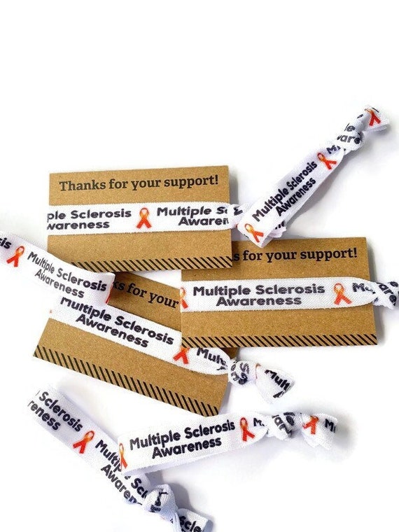 Amazon.com: Fundraising For A Cause Multiple Sclerosis Awareness Partial  Beaded Bracelets (10 Bracelets Individually Bagged): Clothing, Shoes &  Jewelry