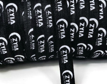 BY THE YARD Zyia active- Black, White, Purple, Lime Green - wholesale, uncut, 5/8&quot; great for decor, crafts, bows, head bands, gifts