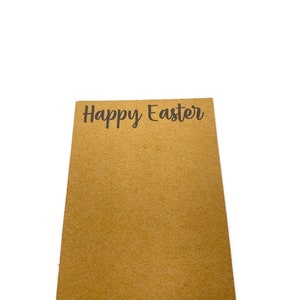Biglietti STAMPATI -Buona Pasqua: portacravatte, braccialetto, elastici o fiocchi. Disponibili in diverse misure