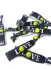 5, 10, 25, or 50 ties- Tennis LOVE Hairties /Bracelets / Arm Bands - Great for team spirit, pep rally, fundraising, Coach, team gift Black 