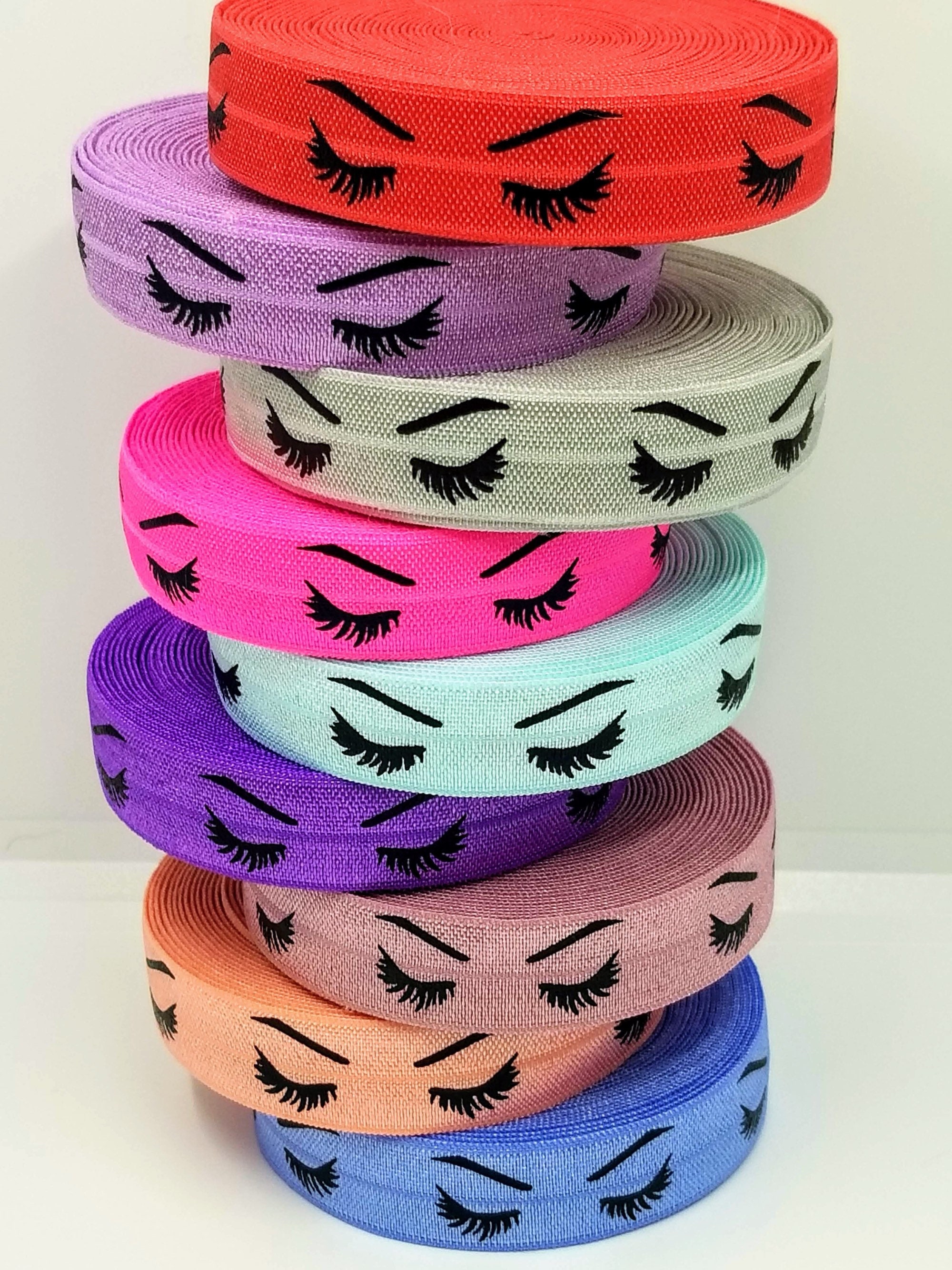 Eyelash- Fold over elastic, FOE, ribbon, stretch