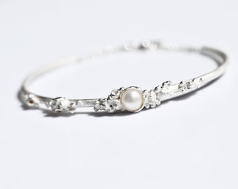 Ocean Treasure - bangle in silver