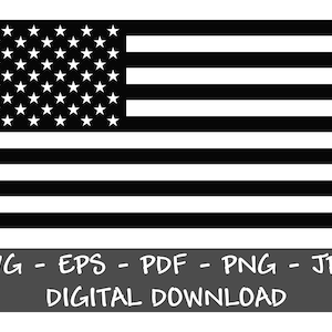 American Flag SVG Digital Download, US Flag, Cricut and Silhouette Cut Files, svg, eps, pdf, png, jpg