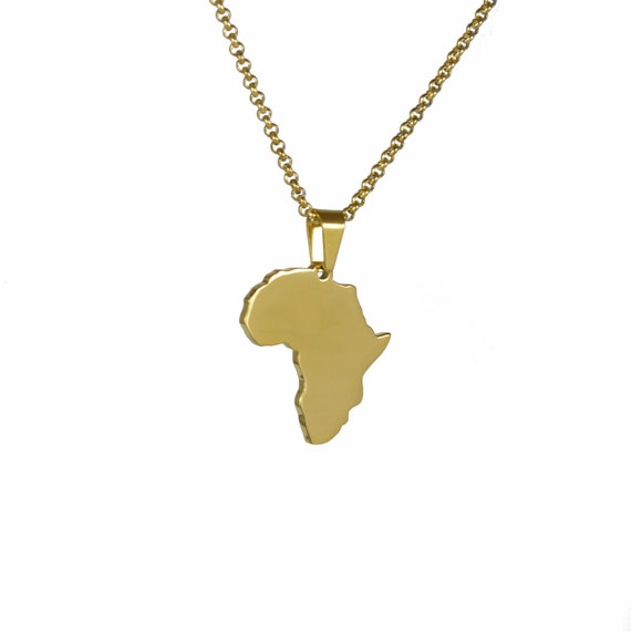 Africa Map Necklaces Archives • AfricanDreamLand