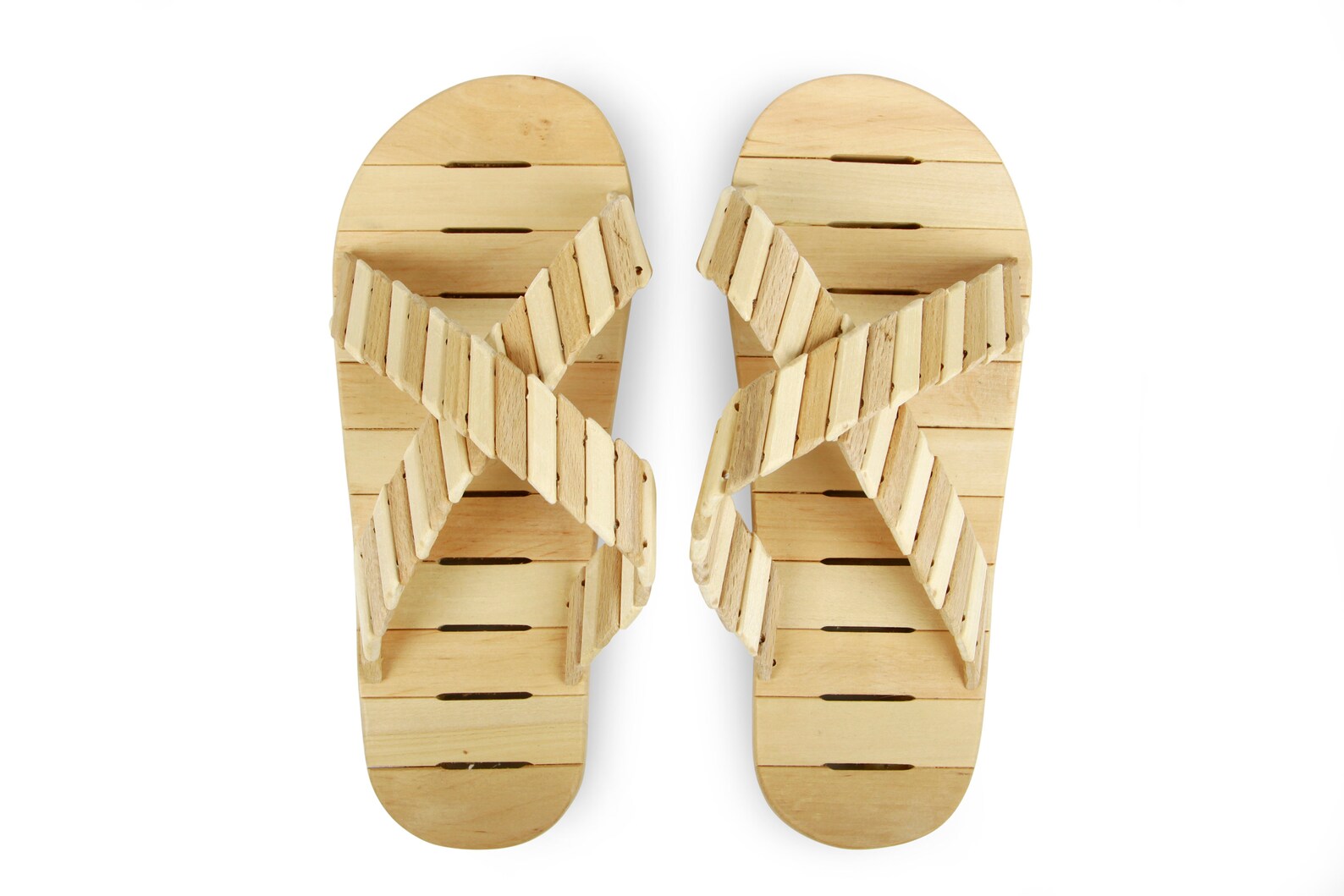 wooden slippers