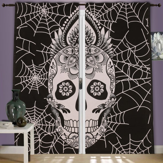Indian Hippie Curtains Bohemian Psychedelic Ombre Mandala Etsy