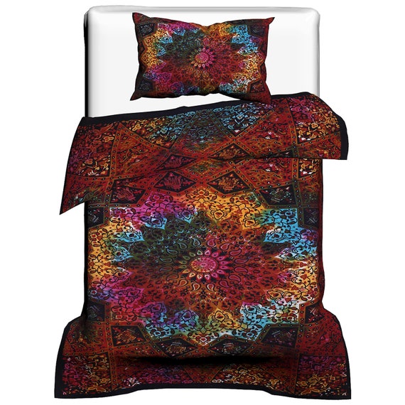 Star Ombre Cotton Twin Comforter Indian Duvet Cover Bohemian Etsy