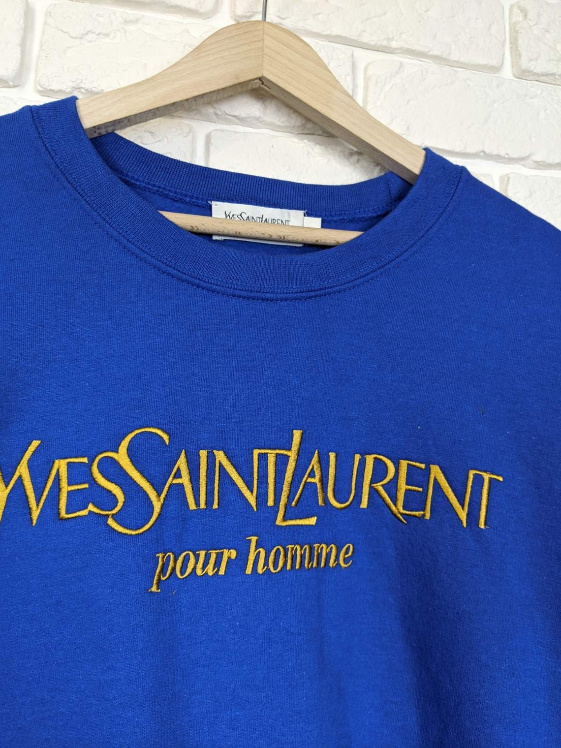 yves st laurent sweatshirt