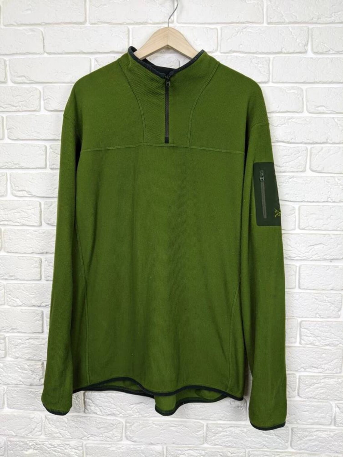 Arcteryx Fleece Jacket Polartec green Etsy