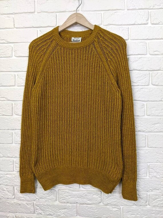 Acne studios Knit Sweater yellow