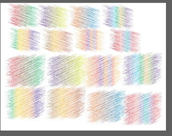 Digital File  A Collection of Scribble frames and backing patterns for layering