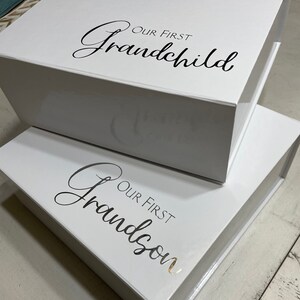 Baby Shower Gift Box | Personalized | New Baby | Boy - Girl Gift Box | New Mom | Mother to be / Father to be | USA Shop