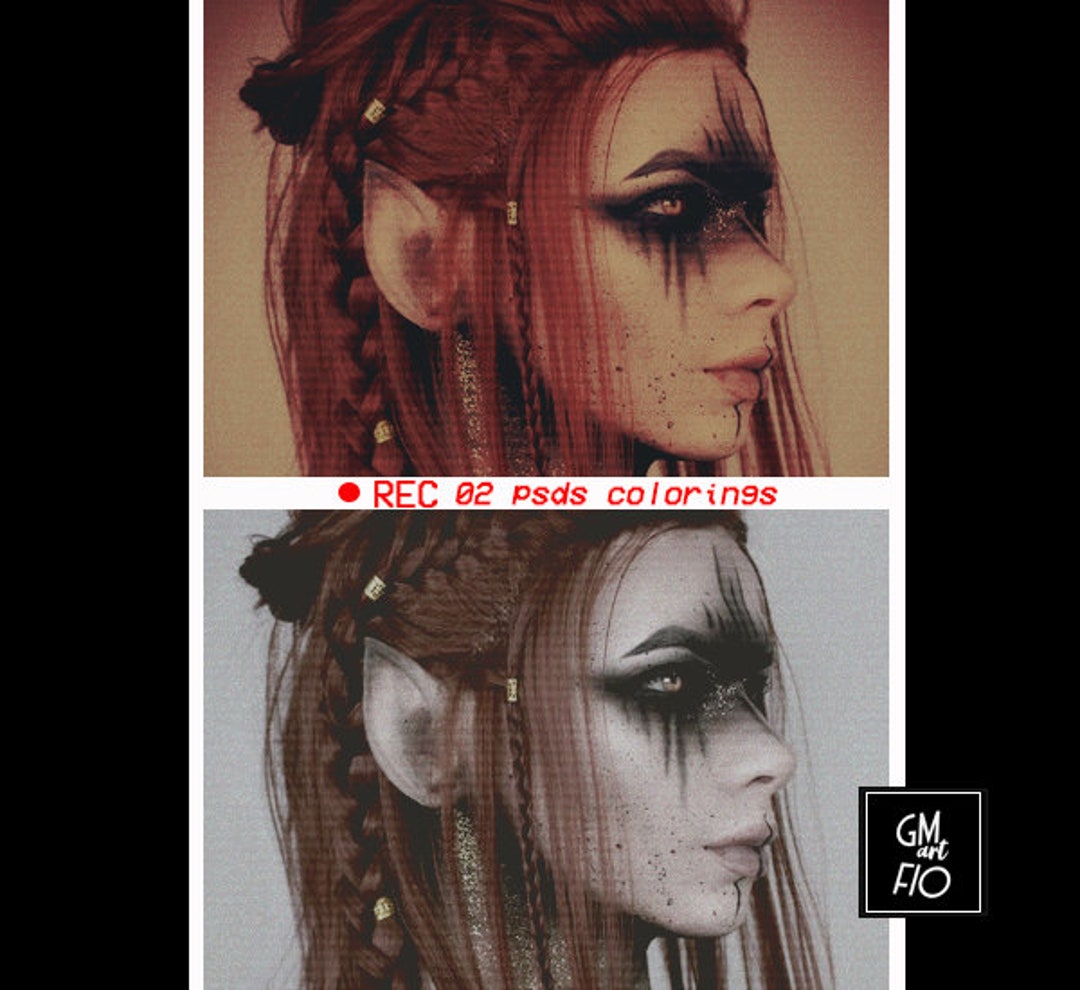 REC VHS/VCR Psd Effect for Etsy