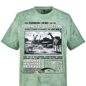 Animal Kingdom Kilimanjaro Safari Shirt Comfort Colors image 2