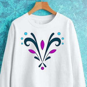 Elsa Coronation Pullover / Longsleeve
