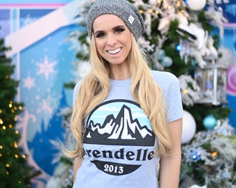 Camiseta de la montaña congelada de Arendelle