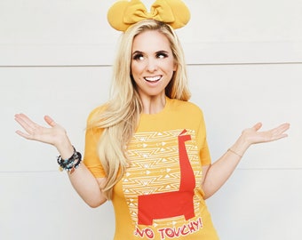 No Touchy Kuzco Emperor's New Groove Tee