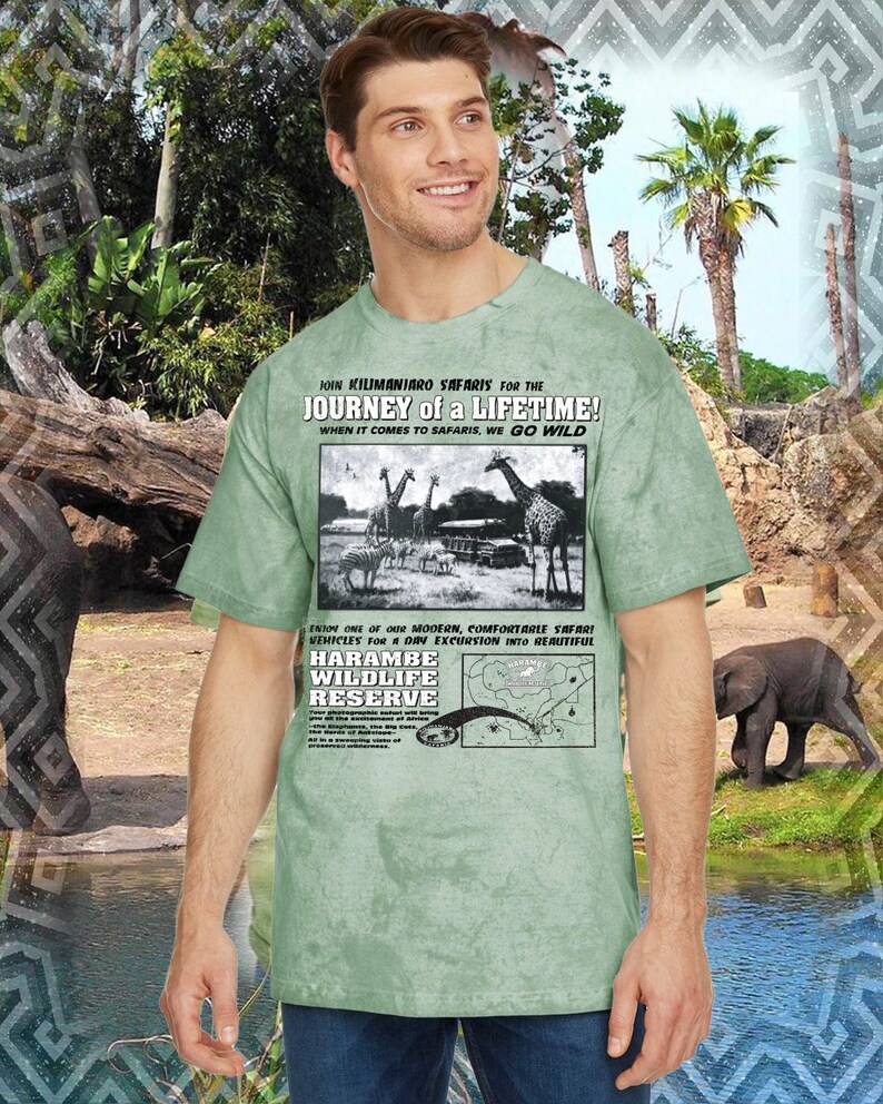 Animal Kingdom Kilimanjaro Safari Shirt Comfort Colors image 6