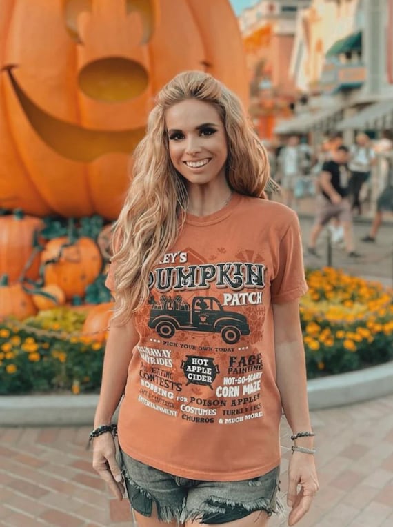 Mickey Pumpkin Shirt Disney Halloween Shirt Mickey's Pumpkin Patch