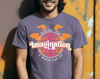Figment Shirt | Imagination Figment Shirt| Epcot Shirt| Journey Into A World of Imagination| Disney Vintage Shirt