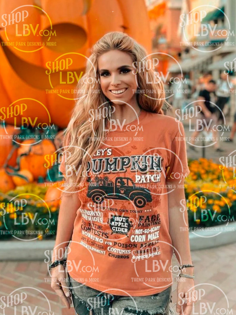 Mickey Pumpkin Shirt Disney Halloween Shirt Mickey's Pumpkin Patch image 1