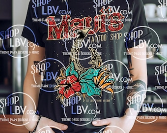 Maui's Tatto Shop Shirt | Moana Shirt