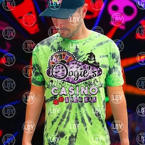 Camisa del casino de Oogie Boogie / Camisa de Halloween