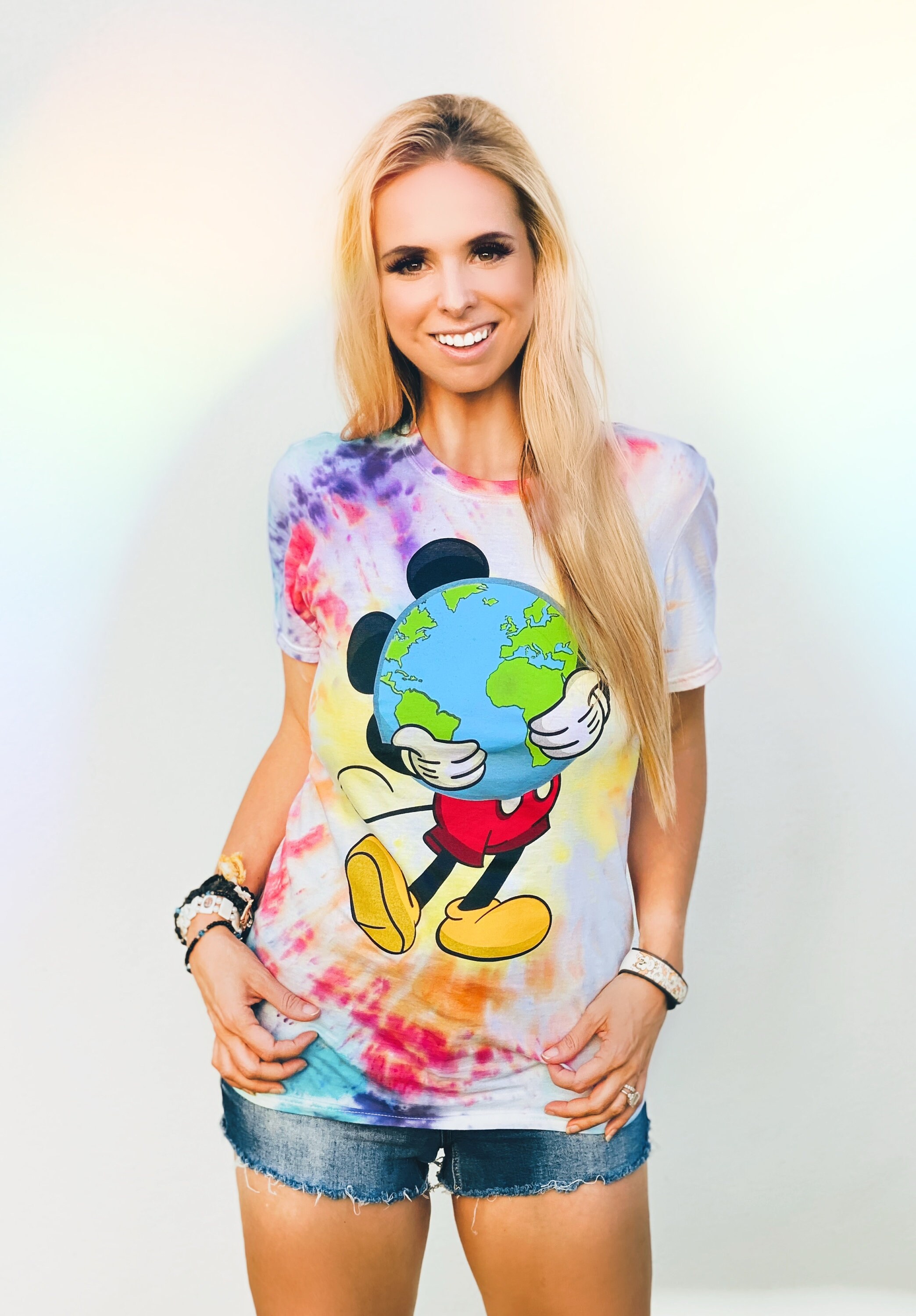 Tie Dye Mickey Disney World Shirt