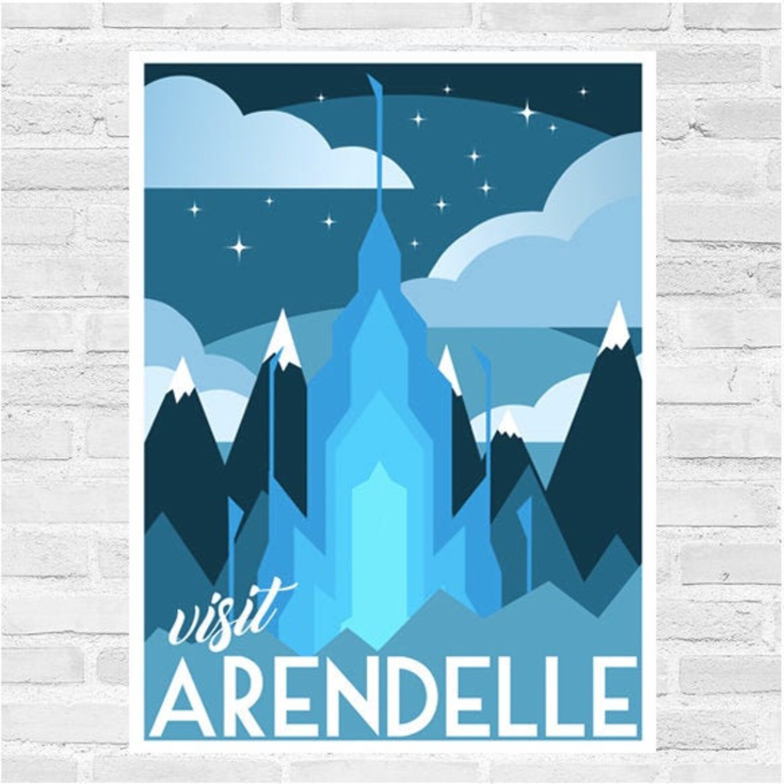 Visit Arendelle Art Print | Etsy