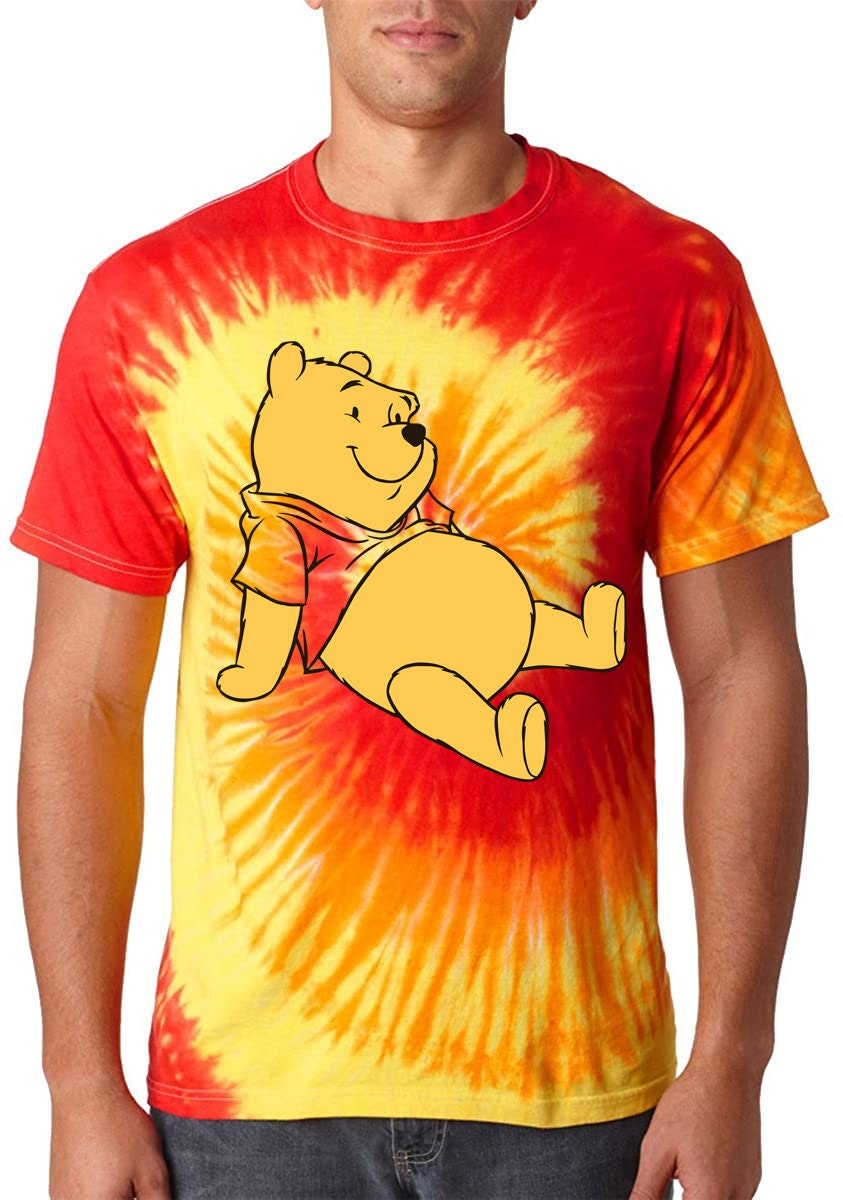winnie the pooh tie dye shirt