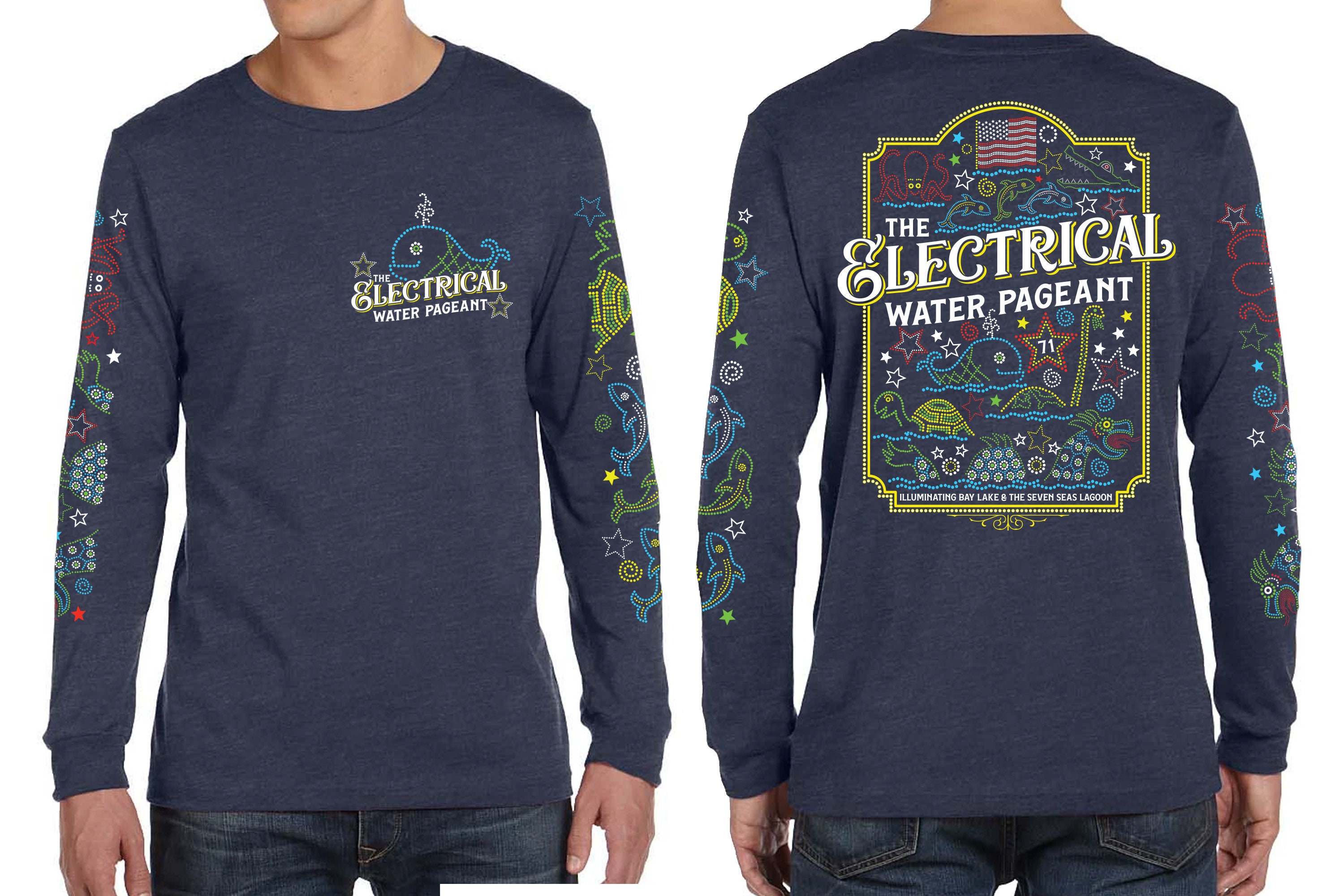 Electrical Water Pageant Long Sleeve Shirt - Etsy