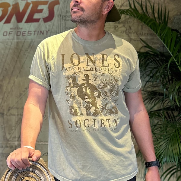 Camisa de la Sociedad Arqueológica de Indiana Jones