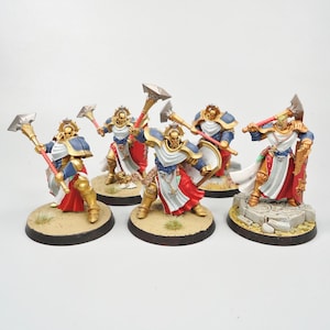 X3 Sequitors Warhammer Age Of Sigmar - Stormcast Eternals - Figurines Plastique - Occasion