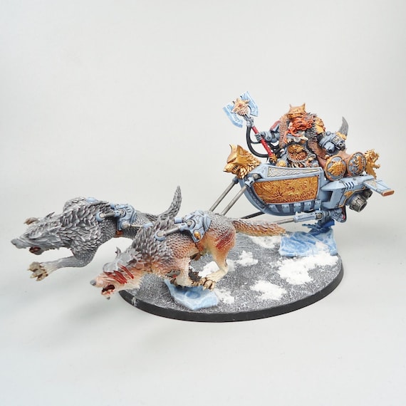 Space Wolves - Logan Grimnar on Stormrider - Warhammer 40k - Space