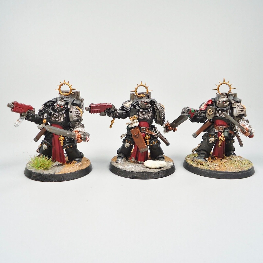 3 Bladeguard Vétérans Warhammer 40K 40,000 Space Marines
