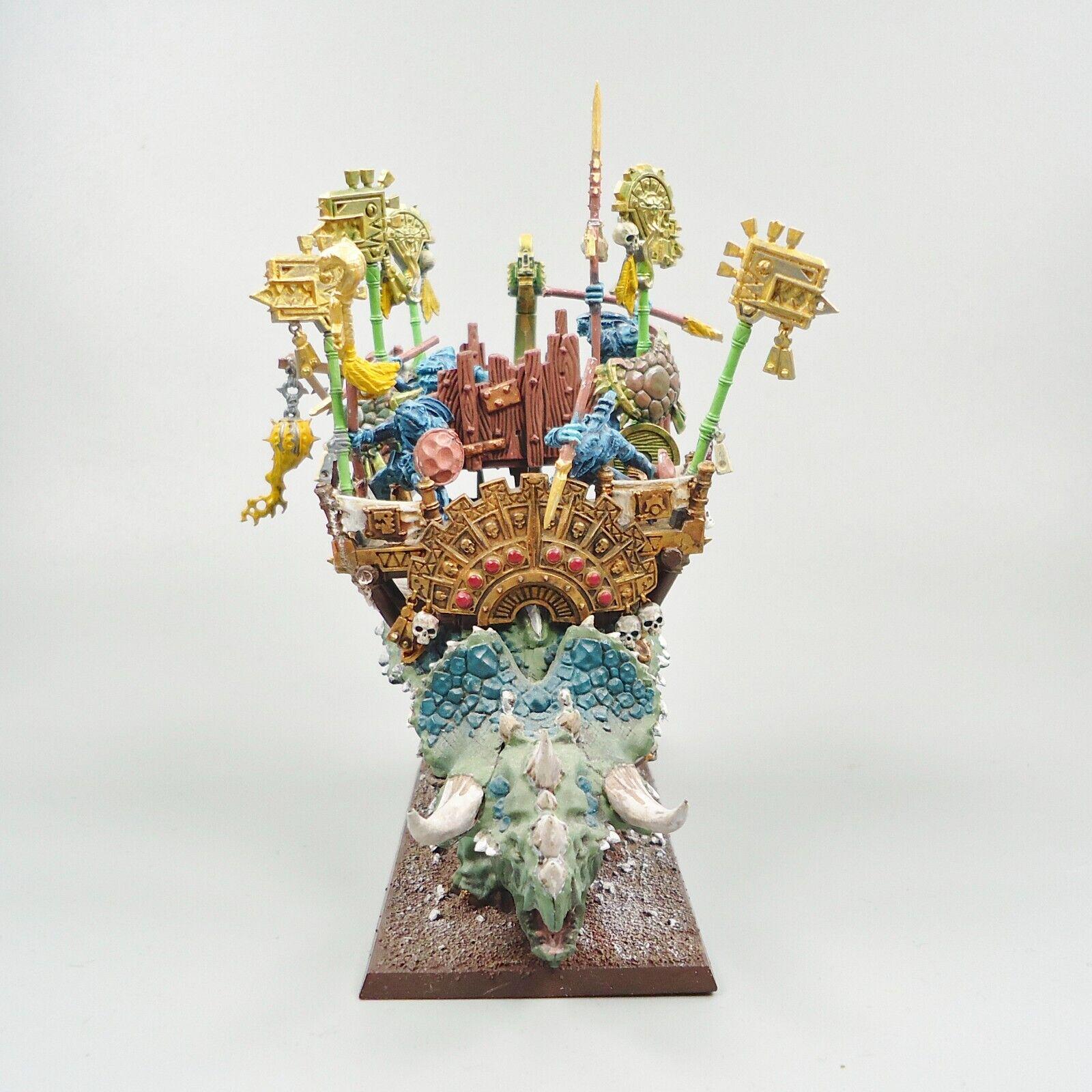 SF・ファンタジー・ホラー Warhammer Lizardmen Stegadon Warhammer Lizardman Stegadon (1997) Sealed NIB OOP Metal