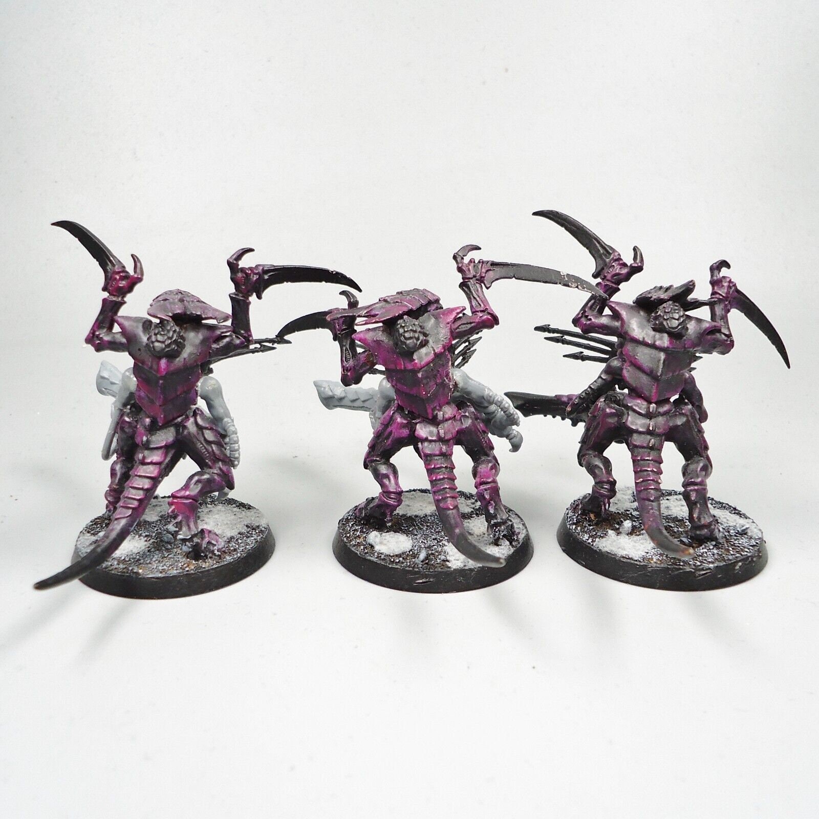 Warhammer 40k Army Tyranids Tyranid Warriors X3 Part Painted - Etsy