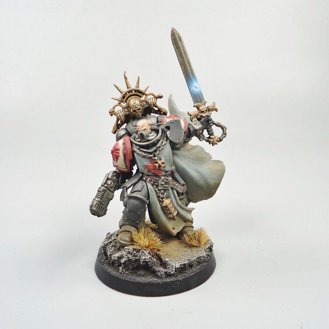 Warhammer 40k Army Space Marines Black Templars Primaris Marshal ...
