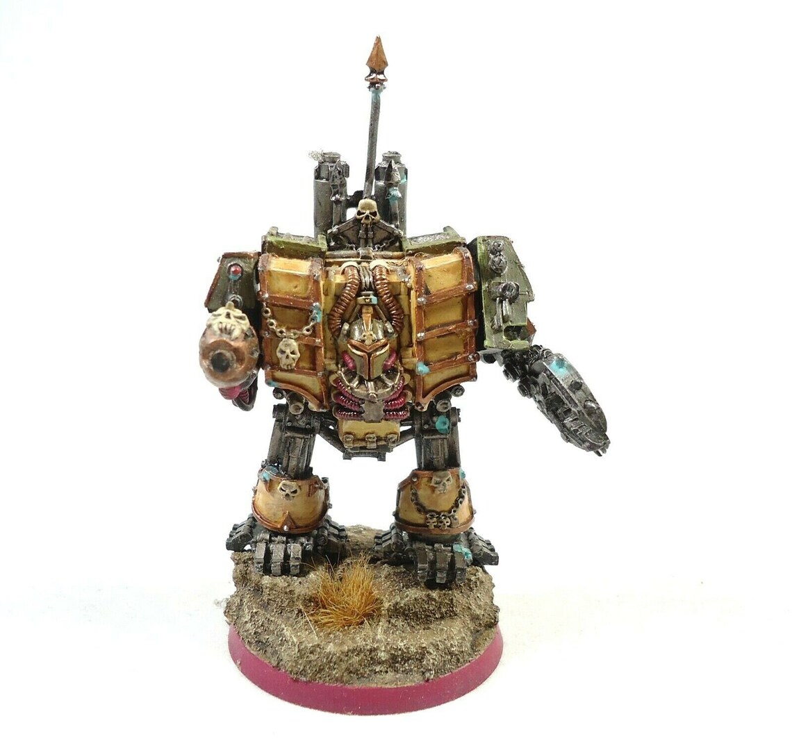 Warhammer 40k Army Chaos Space Marines Death Guard Dreadnought Etsy