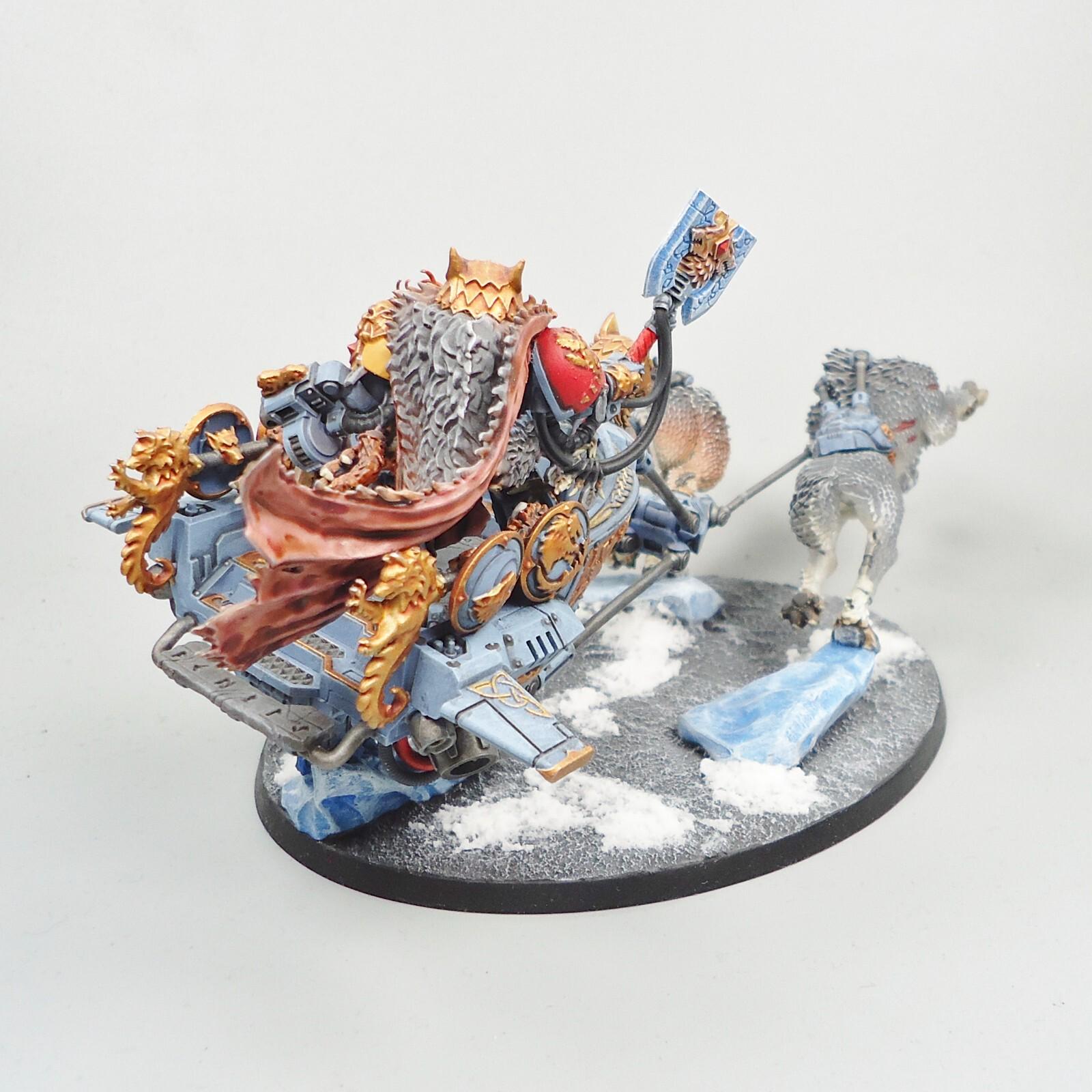Space Wolves - Logan Grimnar on Stormrider - Warhammer 40k - Space 