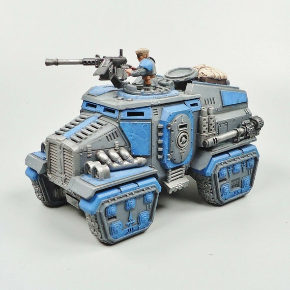 Warhammer 40k Army Astra Militarum Imperial Guard Taurox Prime Painted -   Israel