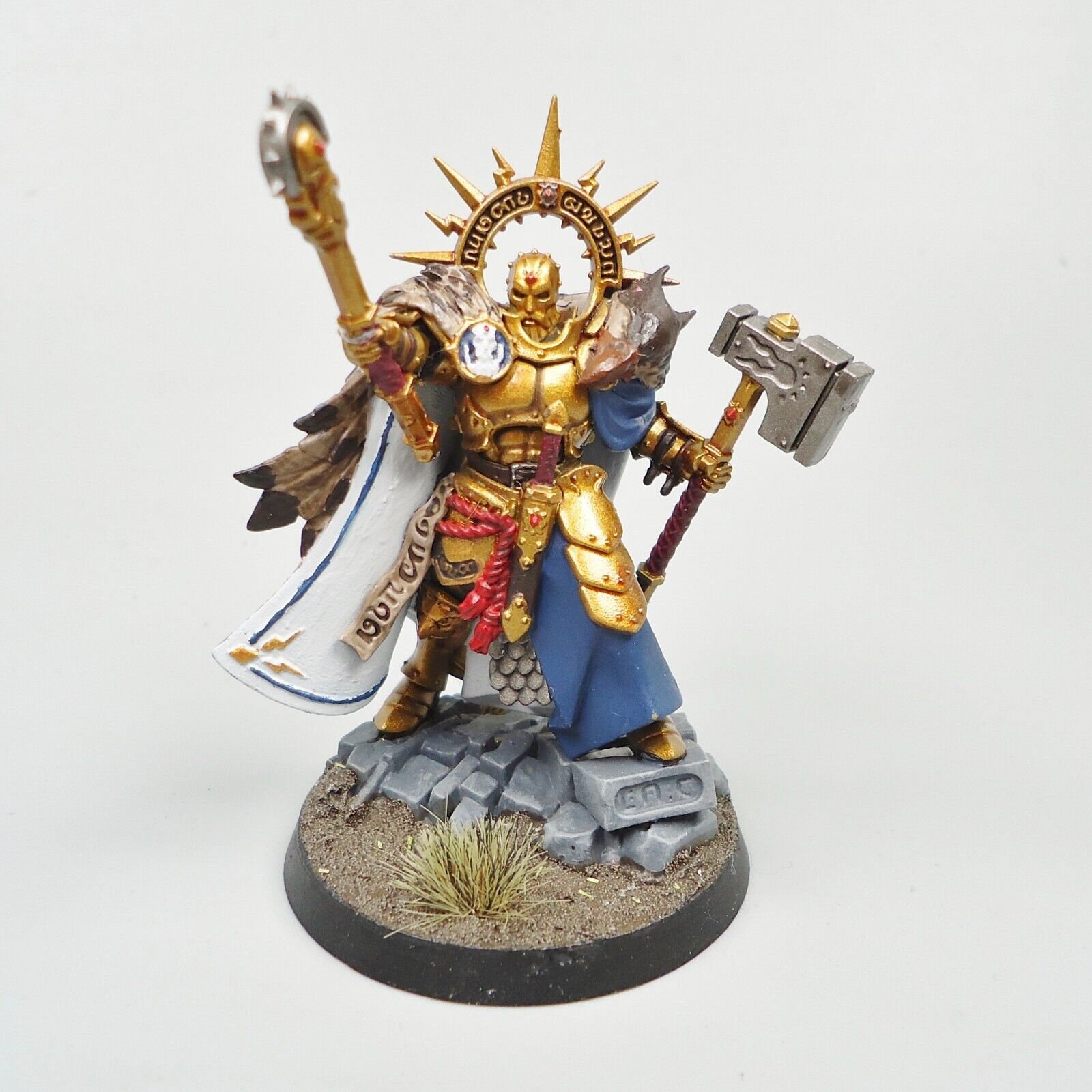 Warhammer Fantasy Age of Sigmar Army Stormcast Eternals Lordimperatant Painted Etsy