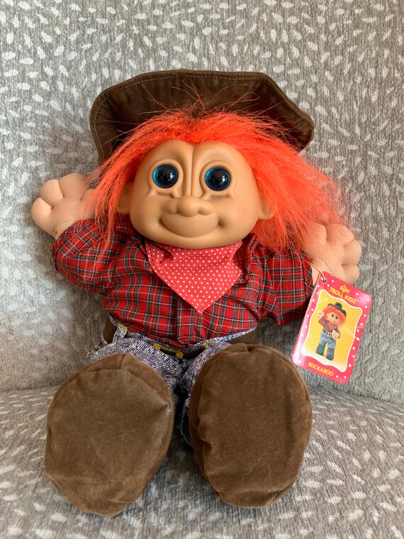 Vintage Buckaroo Russ Troll Doll Kids Etsy