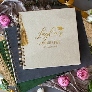 Graduation Guest Book 2026 High School College Graduation Party Photo Signature Book Personalized Memory Book Class of 2026