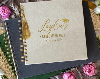 Graduation Guest Book 2026 High School College Graduation Party Photo Signature Book Personalized Memory Book Class of 2026