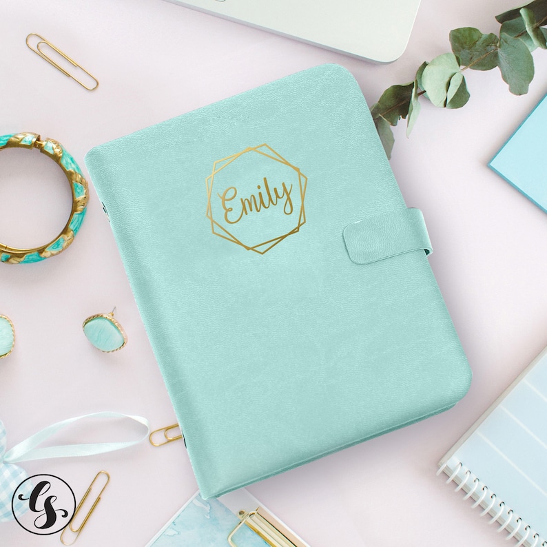 Custom Planner Binder Mini Planner A6 Personalized Diary Etsy