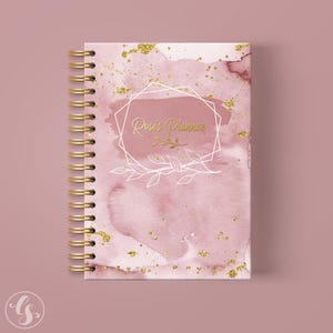 Customizable 2025-2026 Planner Appointment Books for Women Personalized Daily Planner 2025 Weekly Monthly Spiral Bound Planner Academic